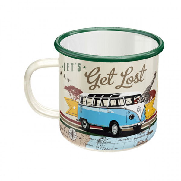 Taza de metal VW Bulli - Let's Get Lost