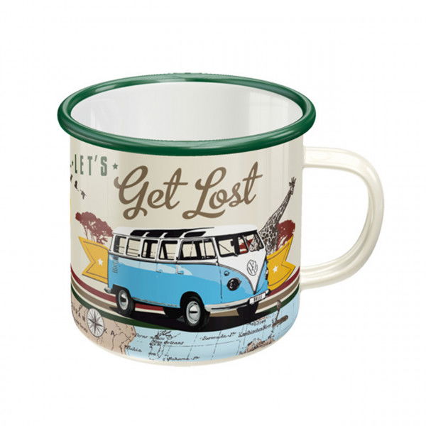 Tazza di metallo VW Bulli - Let's Get Lost