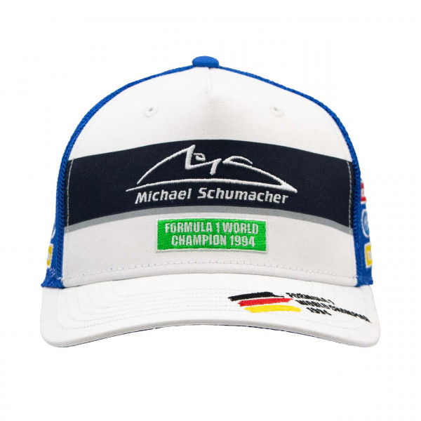 Michael Schumacher Trucker Cappello World Champion 1994 bianco