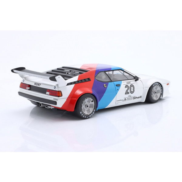 BMW M1 Procar #20 BMW M1 ProCar Serie Donington Park 1979 James Hunt 1/18