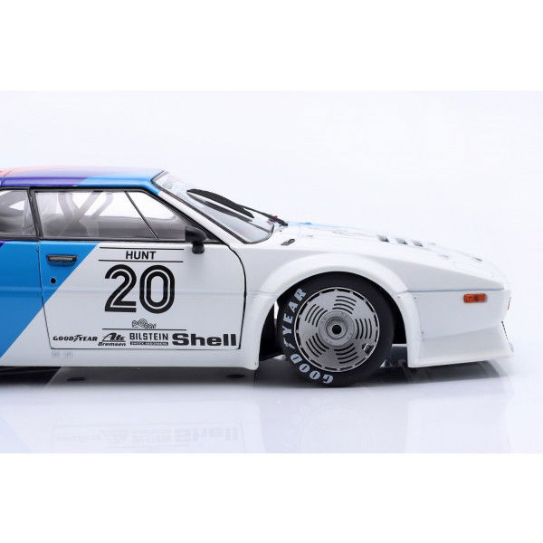 BMW M1 Procar #20 BMW M1 ProCar Serie Donington Park 1979 James Hunt 1/18