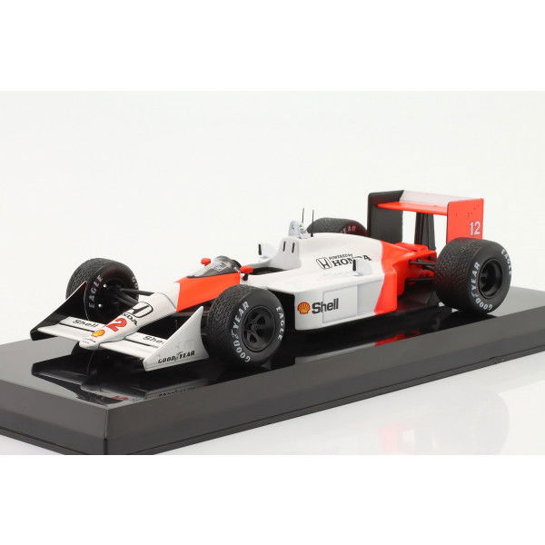 Ayrton Senna McLaren MP4/4 #12 F1 Champion du monde 1988 1/24