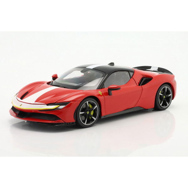 Ferrari SF90 Stradale Assetto Fiorano 2020 rojo 1/18