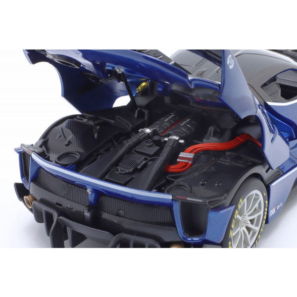 Ferrari FXX-K Evo 2017 Peter Mann #27 Tour de France azul 1/18