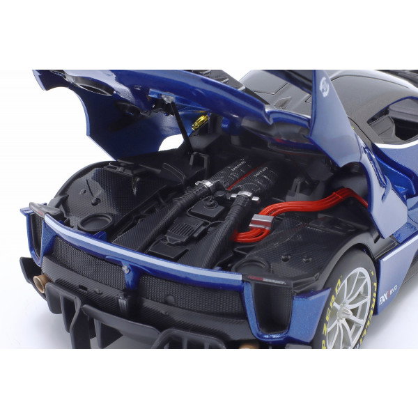 Ferrari FXX-K Evo 2017 Peter Mann #27 Tour de France blue 1/18