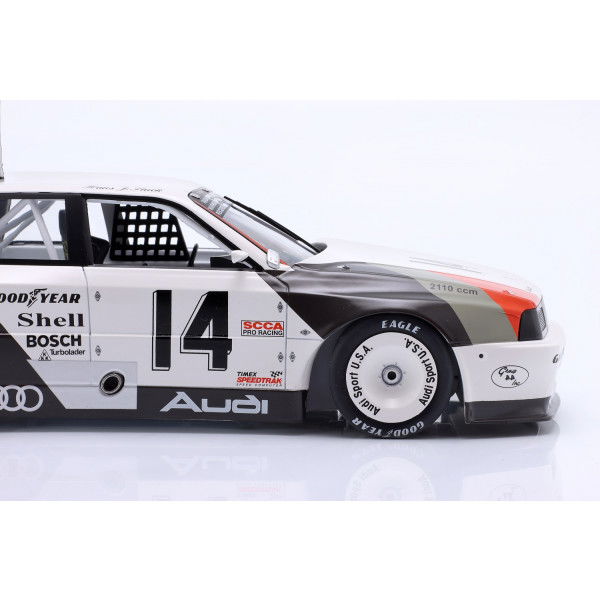 Audi 200 quattro #14 Ganador Cleveland Trans-Am 1988 H.J. Stuck 1/18