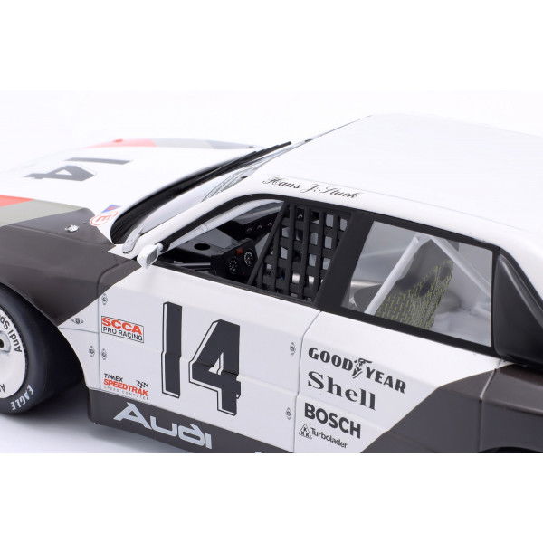 Audi 200 quattro #14 Vainqueur Cleveland Trans-Am 1988 H.J. Stuck 1/18