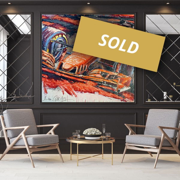 Kunstwerk Fernando Alonso 2017 #0038