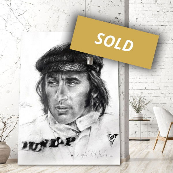 Kunstwerk Sir Jackie Stewart I #0047