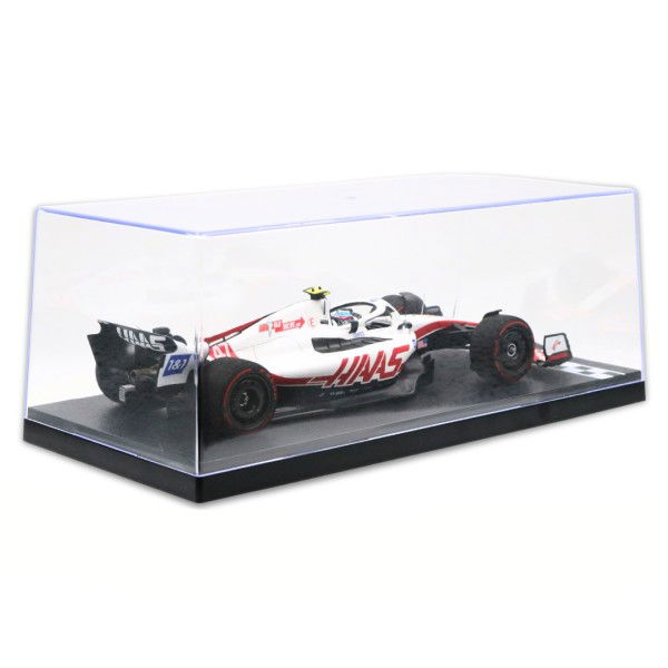 Single showcase with start/finish line scale 1/18