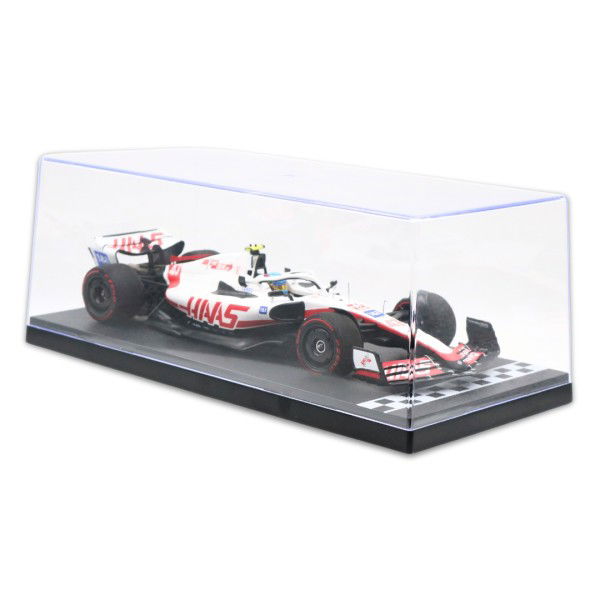 Single showcase with start/finish line scale 1/18