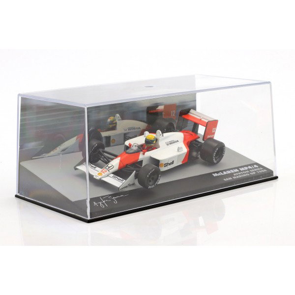 Ayrton Senna McLaren MP4/4 #12 Gewinner San Marino GP Formel 1 1988 1:43