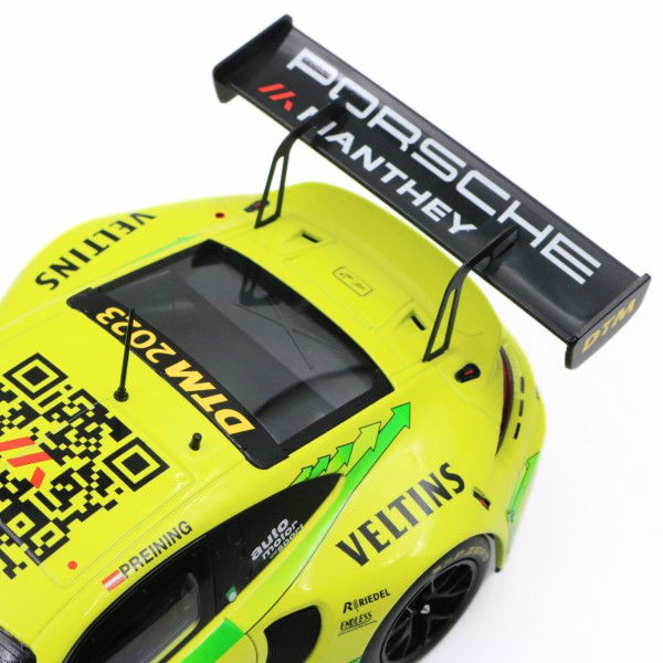 Manthey Grello Porsche 911 GT3 R Thomas Preining #91 DTM Champion 2023 1/18
