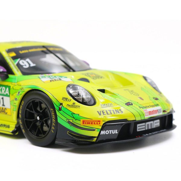 Manthey Grello Porsche 911 GT3 R Thomas Preining #91 DTM Champion 2023 1:18