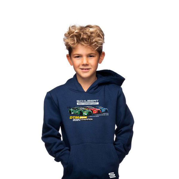 Schubert Motorsport Felpa con cappuccio per bambini DTM Team Champion 2024