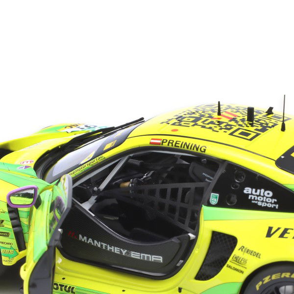 Manthey Grello Porsche 911 GT3 R Preining #91 Sieger DTM Norisring 2023 1:18