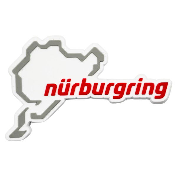 Imán Nürburgring blanco
