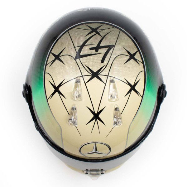 Mick Schumacher Casque miniature 2024 1/2