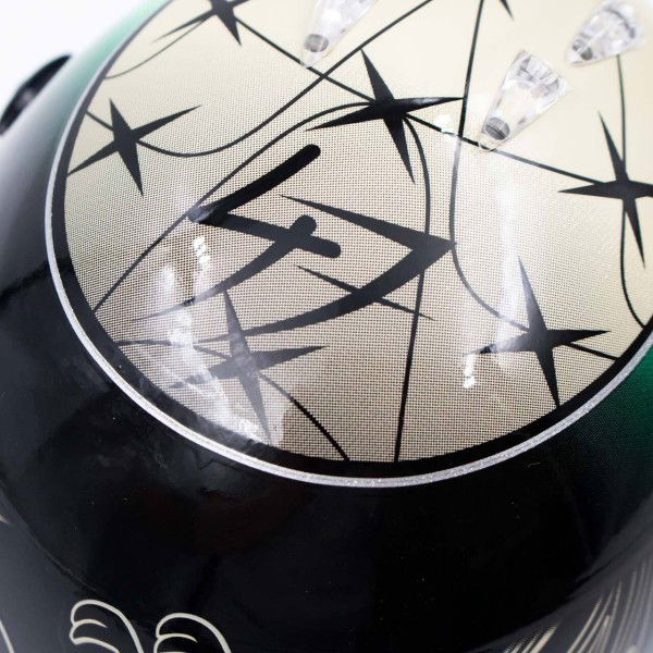 Mick Schumacher casco in miniatura 2024 1/2