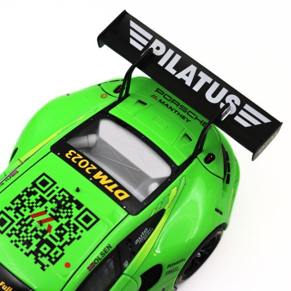 Manthey Grello Porsche 911 GT3 R Dennis Olsen #90 DTM Hockenheimring 2023 1:18