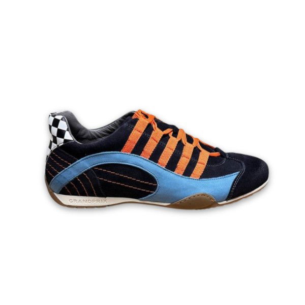 Gulf GPO Lady Racing Sneaker blue suede