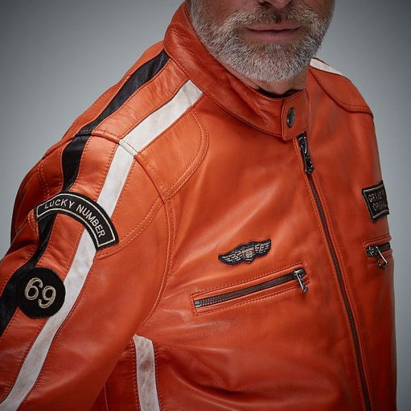 GPO Giacca Classic Racing arancione