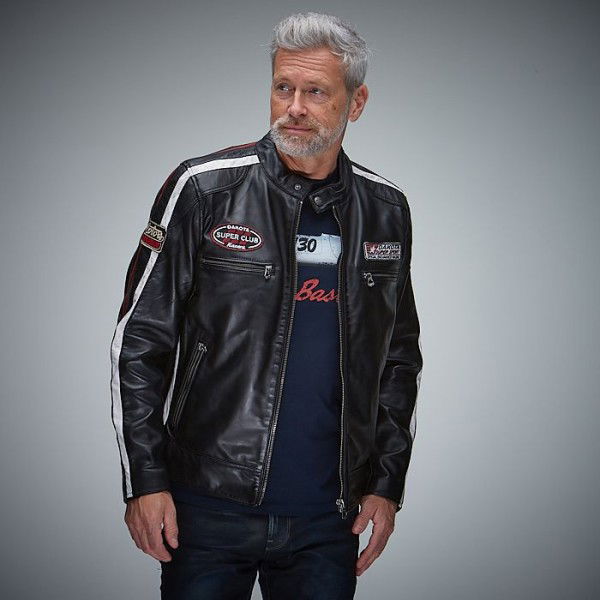 GPO Jacke Premium Racing schwarz