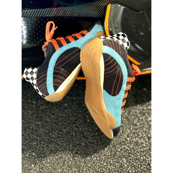 Gulf GPO Lady Zapatilla Racing blue suede