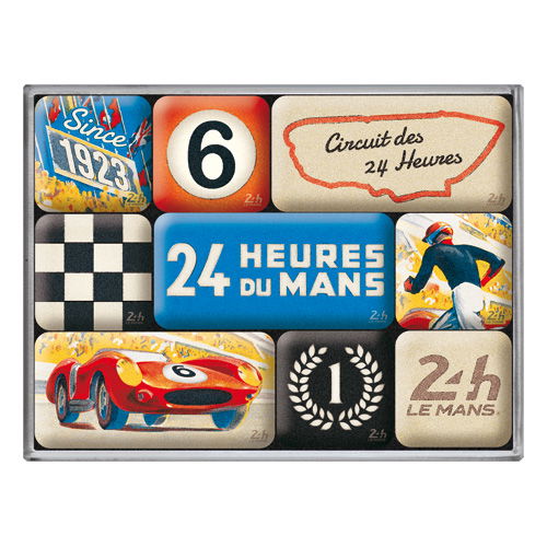 Set d'aimants 24h Le Mans - Racing