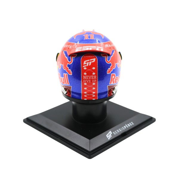 Sergio Pérez Miniaturhelm Formel 1 Mexiko GP 