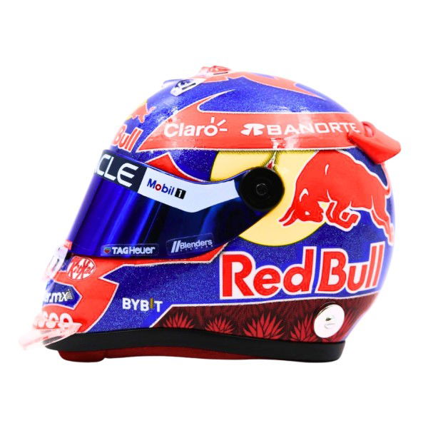 Sergio Pérez casco in miniatura Formula 1 GP del Messico 2024 1/4