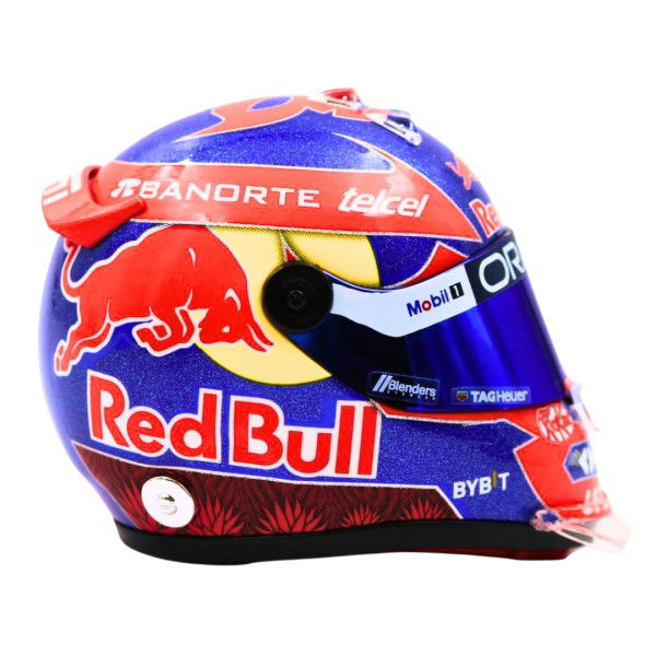 Sergio Pérez casque miniature Formule 1 GP du Mexique 2024 1/4