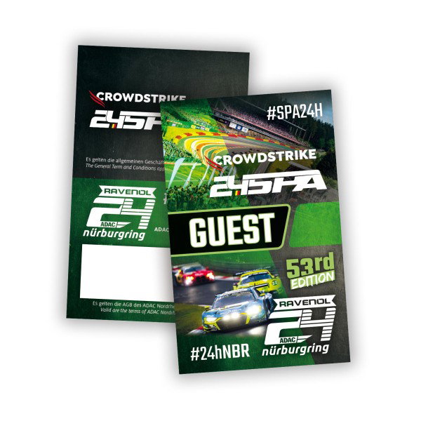 24h-Race Nürburgring and 24h-Race Spa 2025 Kombi Ticket