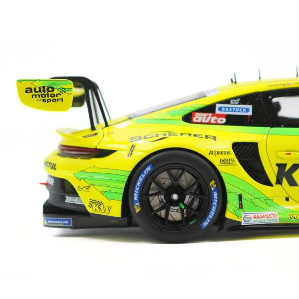 Manthey-Racing Porsche 911 GT3 R #911 - NLS 2 Nürburgring 2023 1/18