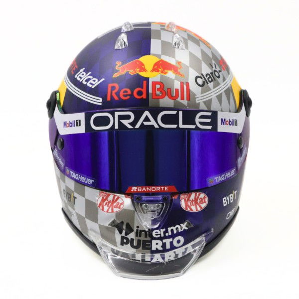 Sergio Pérez casque miniature Formule 1 GP de Silverstone 2024 1/2