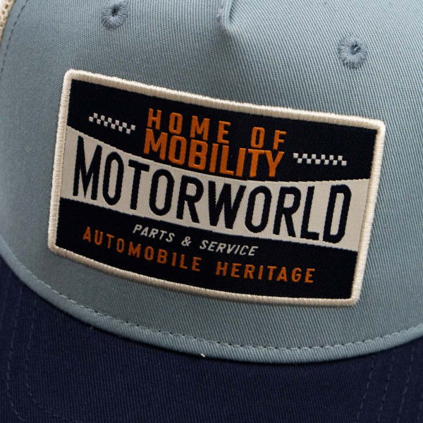 Motorworld Trucker Cappello blu