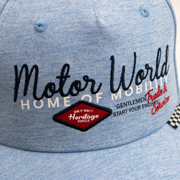 Motorworld Cap Home of Mobility blau