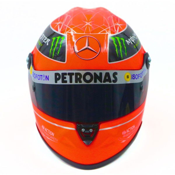 Michael Schumacher Casco Finale GP Formula 1 2012 1:2