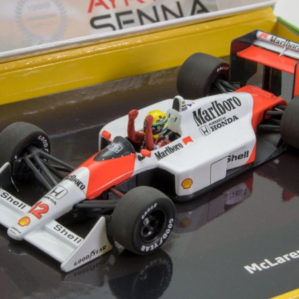 Ayrton Senna McLaren Honda MP4/4 Formula 1 Japan GP 1988 1/43