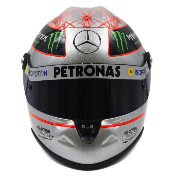 Michael Schumacher Platinum Helmet Spa 300 GP 2012 1/2