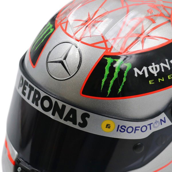 Michael Schumacher Platinum Helmet Spa 300 GP 2012 1/2