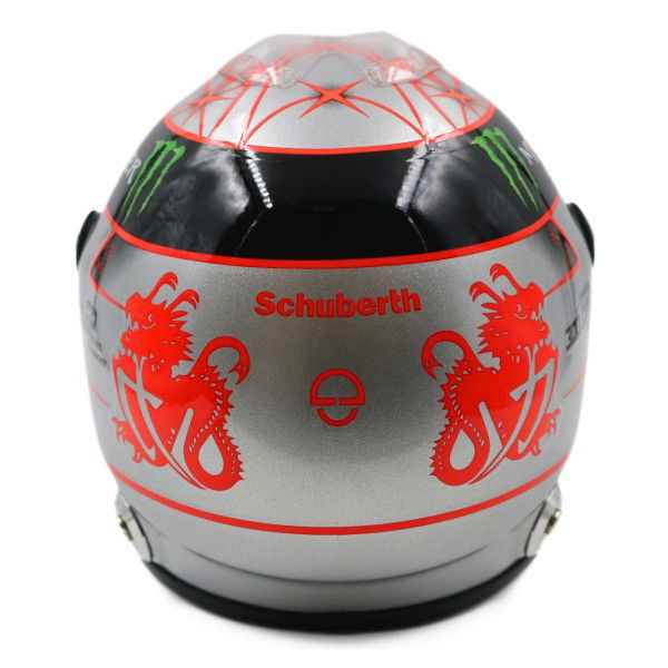 Michael Schumacher Platinum Helmet Spa 300th GP 2012 1/2