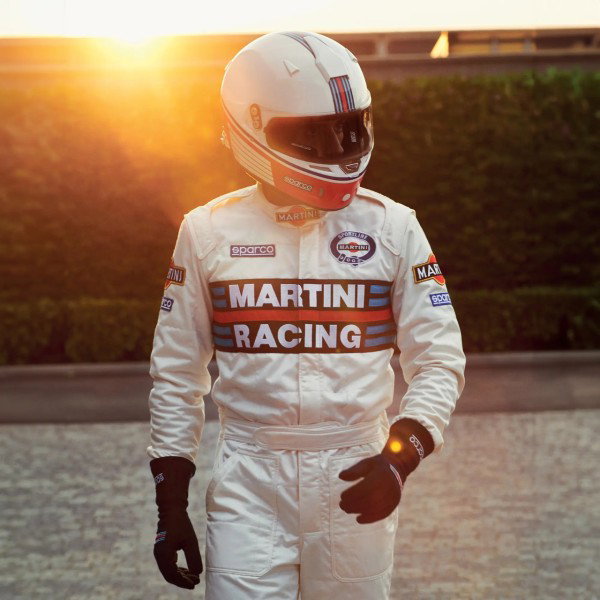 Martini Racing Racing Suit Replica white