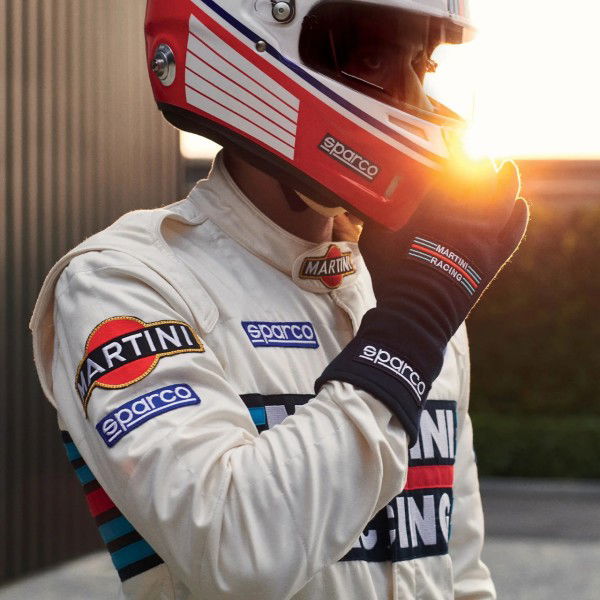 Martini Racing Racing Suit Replica white