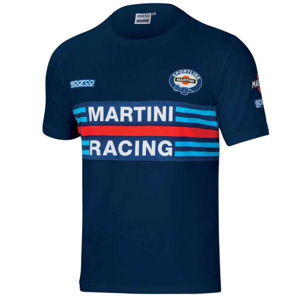 Martini Racing Maglietta Replica blu navy