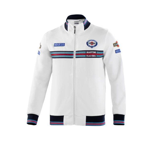 Martini Racing Veste de Survêtement blanc