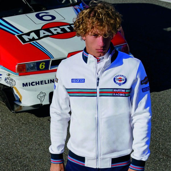Martini Racing Sweatjacke weiß