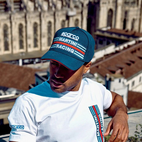 Martini Racing Casquette Flex bleu marine