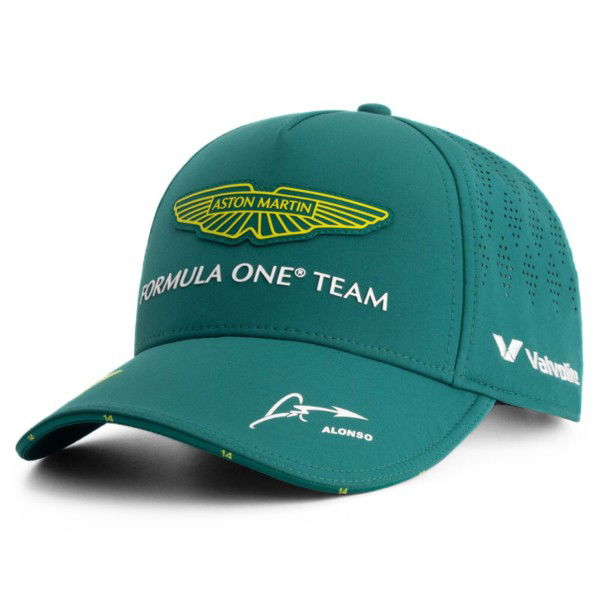 Aston Martin F1 Alonso Cap grün