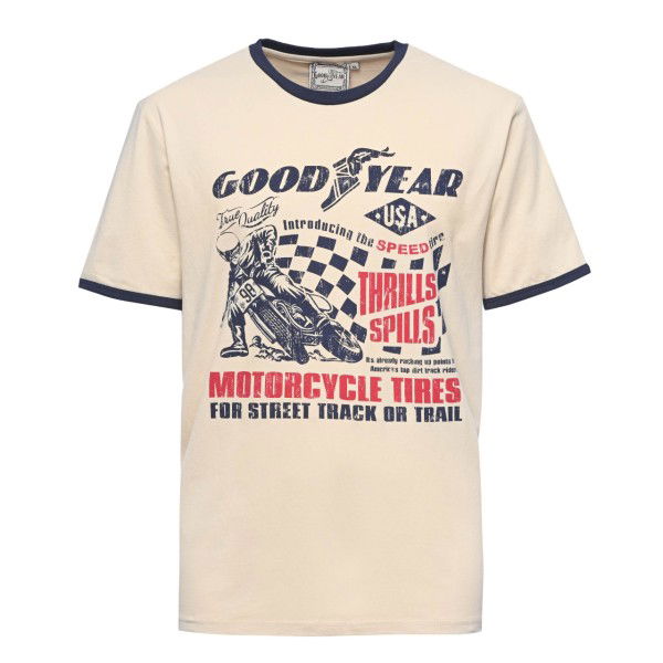 Goodyear Camiseta Madison Vintage sand
